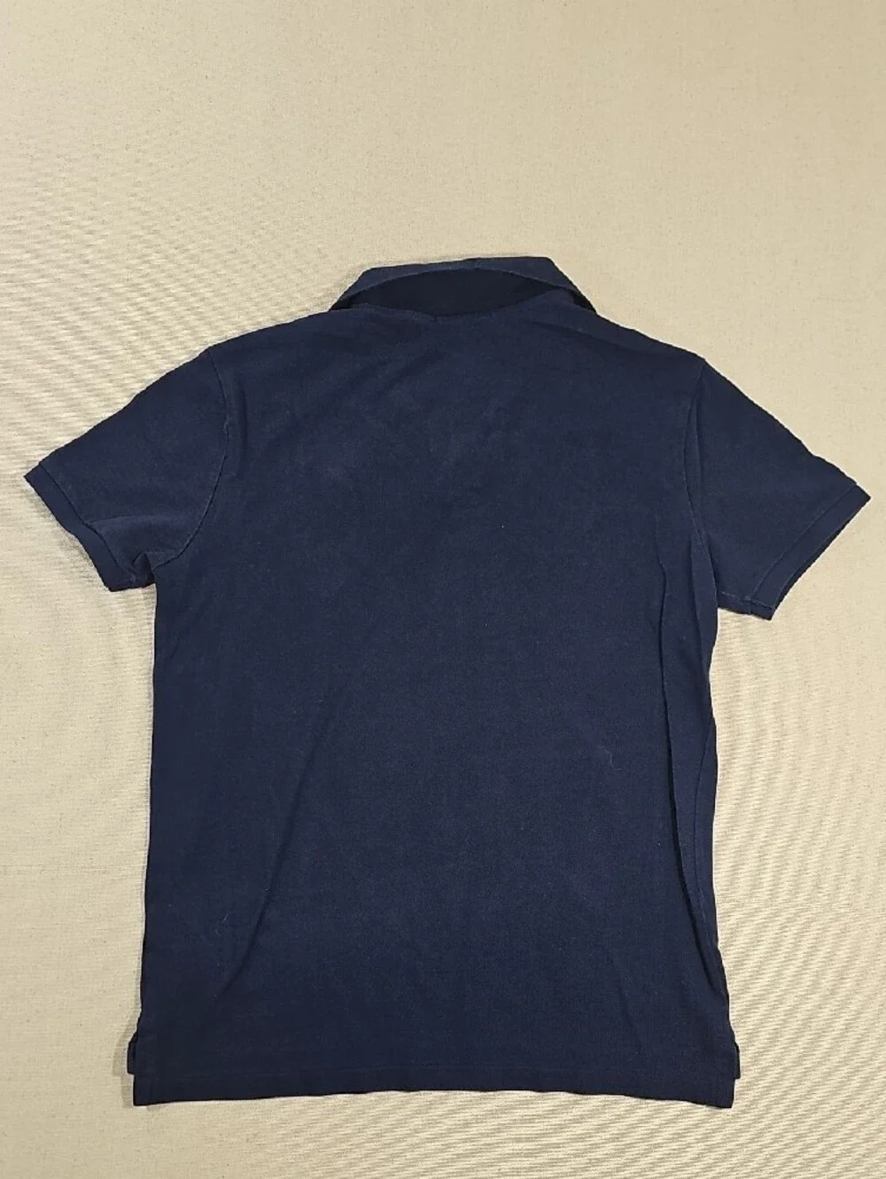 Polo by Ralph Lauren Navy Short-Sleeve Polo with White Pony